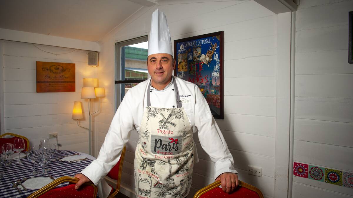 Chef Christophe Gregoire has run Le Tres Bon since 2007. Picture by Elesa Kurtz