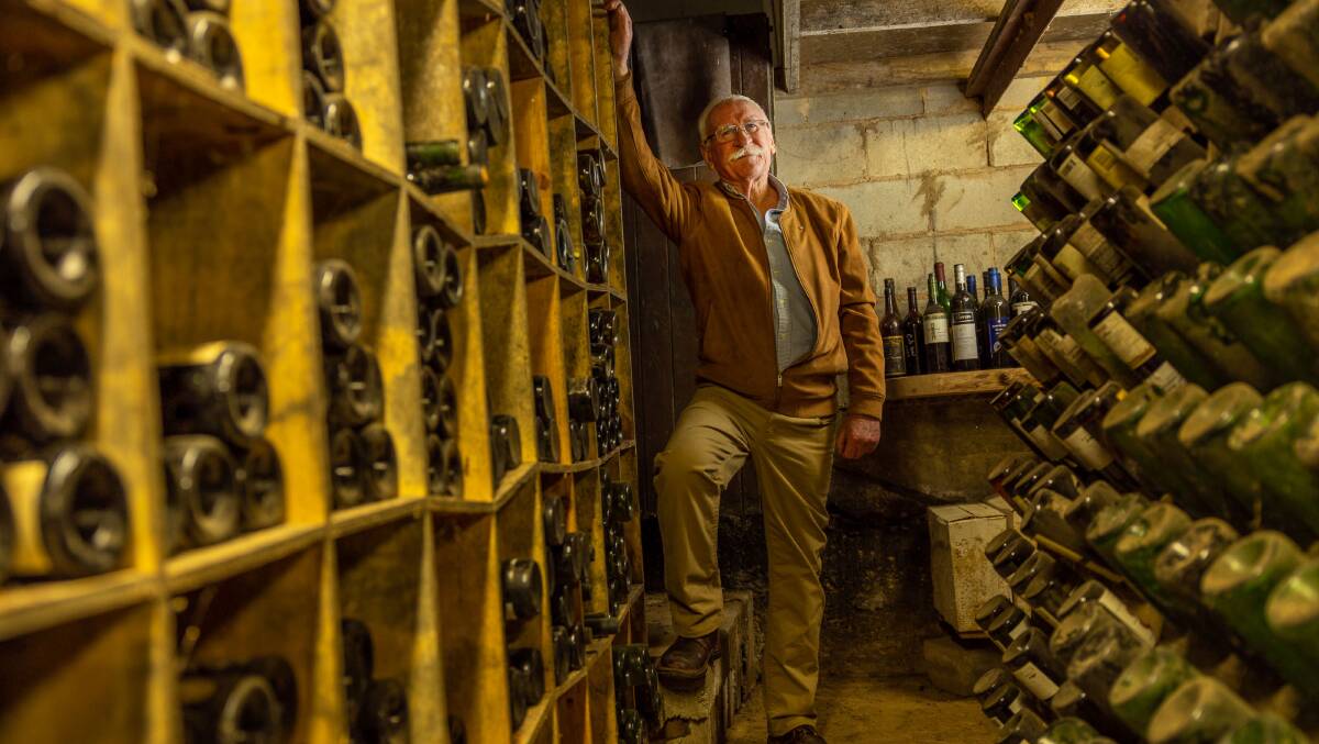 Ken Helm rates his 2023 wines among the top three vintages he's ever made. Picture by Gary Ramage
