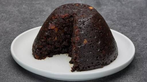 This extra-large pudding from Three Mills is laden with spices and rum. Picture supplied