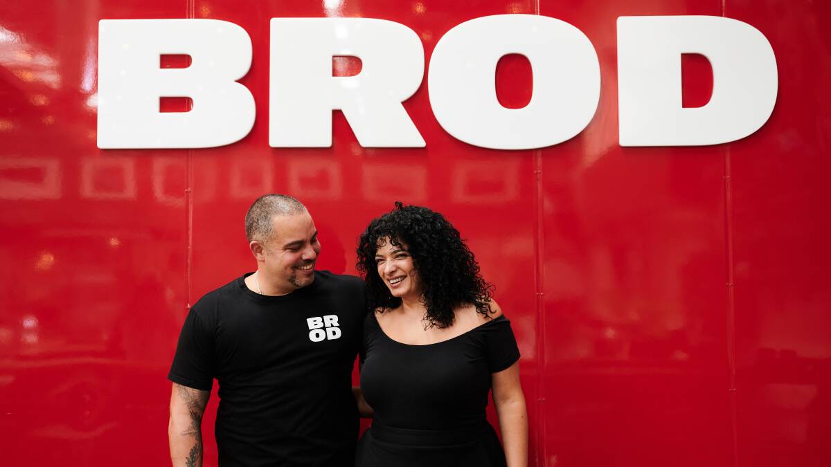 Sascha and Joelle Brodbeck are celebrating 14 years of Brodburger. Picture Pew Pew Studios