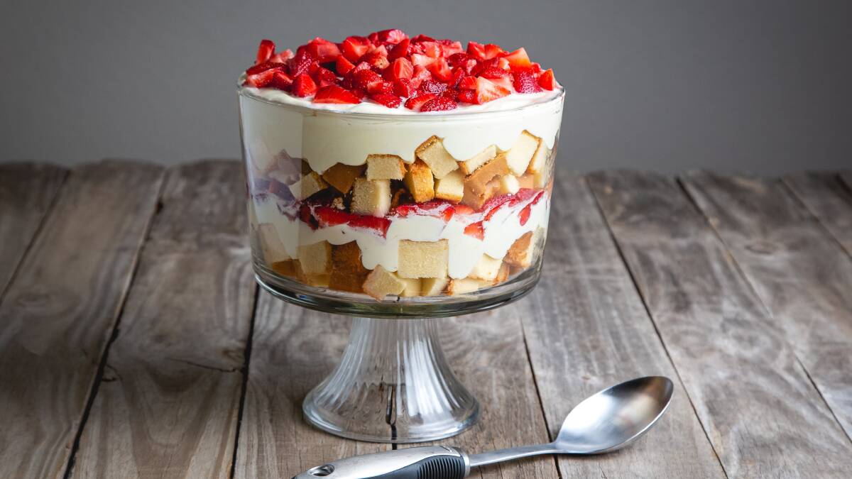 Trifle is basically a breakfast bowl. Eat it as soon as possible after assembly. Picture Shutterstock