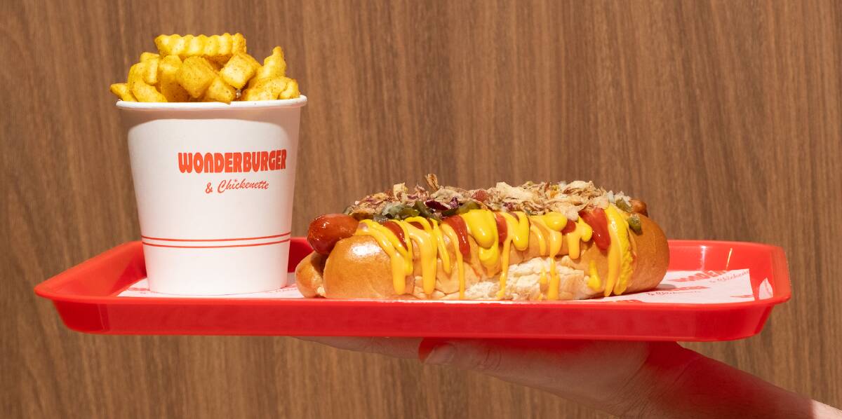 Try a Wonderdog with liquid cheese, mustard, ketchup, jalepeno, pickles and onion. Picture by Jess Di Scipio