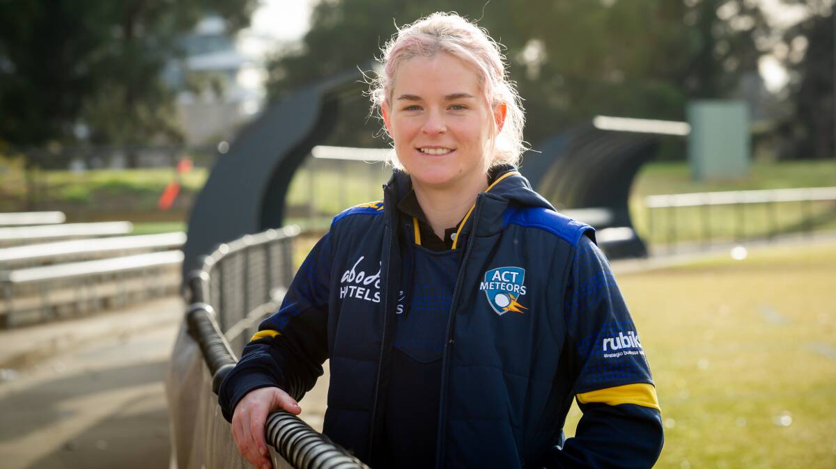 ACT Meteors captain Katie Mack is set for season 2024-25. Picture by Elesa Kurtz