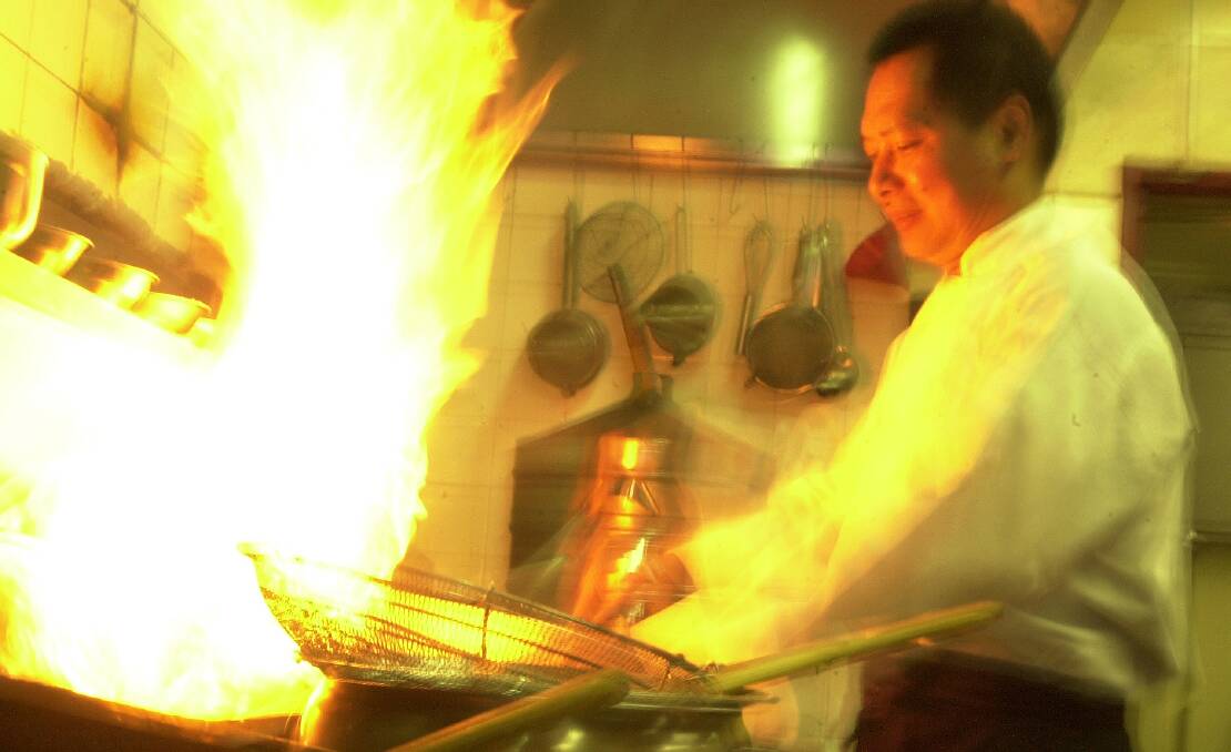 Chef Suen Koon Wei, here in 2003, has been part of the Chairman story since the beginning. Picture by Kirsty Umback