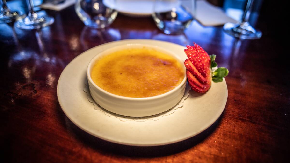 Creme brulee. Picture by Karleen Minney