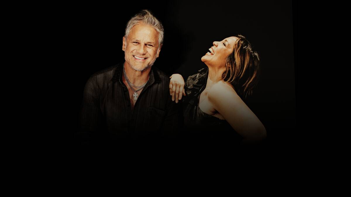 Jon Stevens and Kate Ceberano are teaming up to sing their greatest hits. Picture supplied