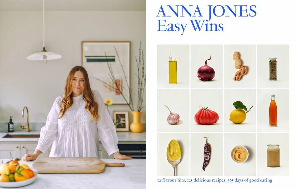 Anna Jones' latest book Easy Wins is full of achievable recipes. Pictures supplied 