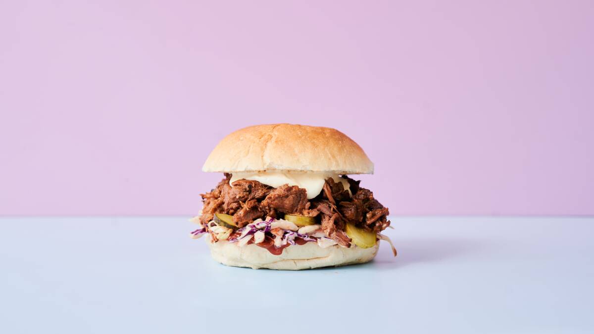 Get in quick - the limited edition pulled brisket burger isn't on the regular menu. Picture Pew Pew Studios