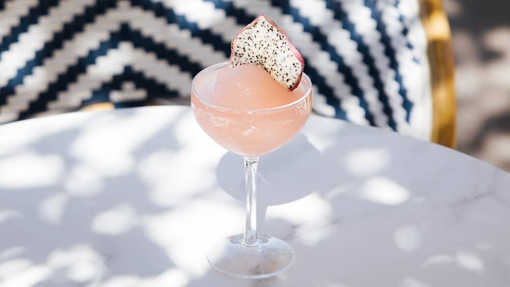 The frose has a base of genuine French rose and the texture of a slushie. Picture supplied 