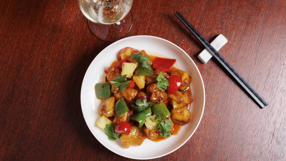 Mrs Wang's sweet and sour pork. Picture by Keegan Carroll