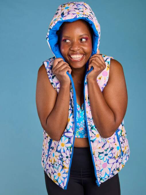 Mama Movement's reversible hooded puffer vest. Picture supplied