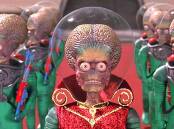Some of the invaders in Mars Attacks!