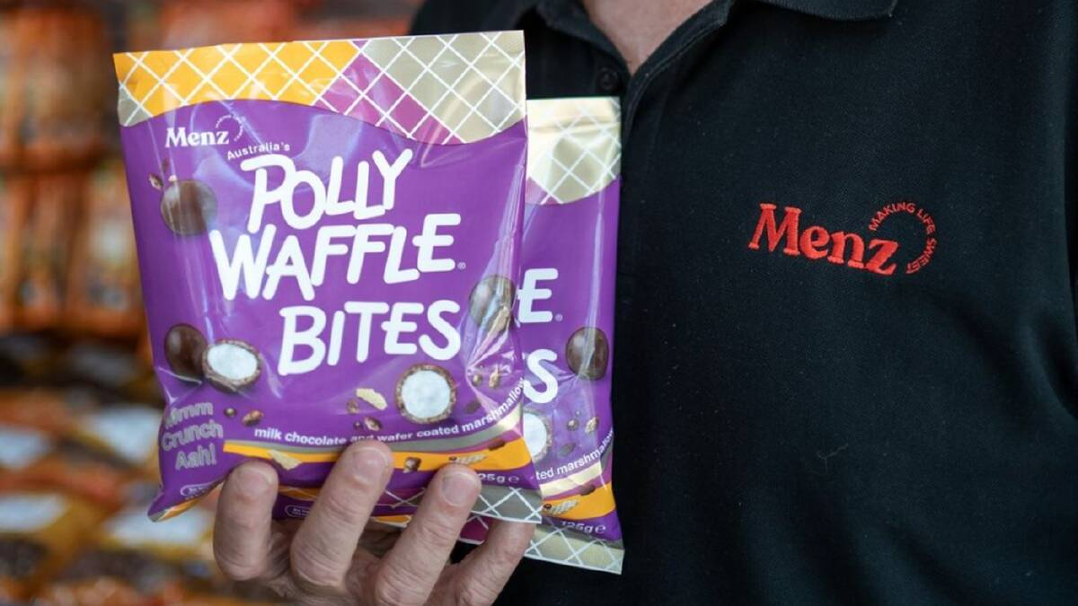 The new Polly Waffle Bites. Picture via Instagram/menzconfectionery