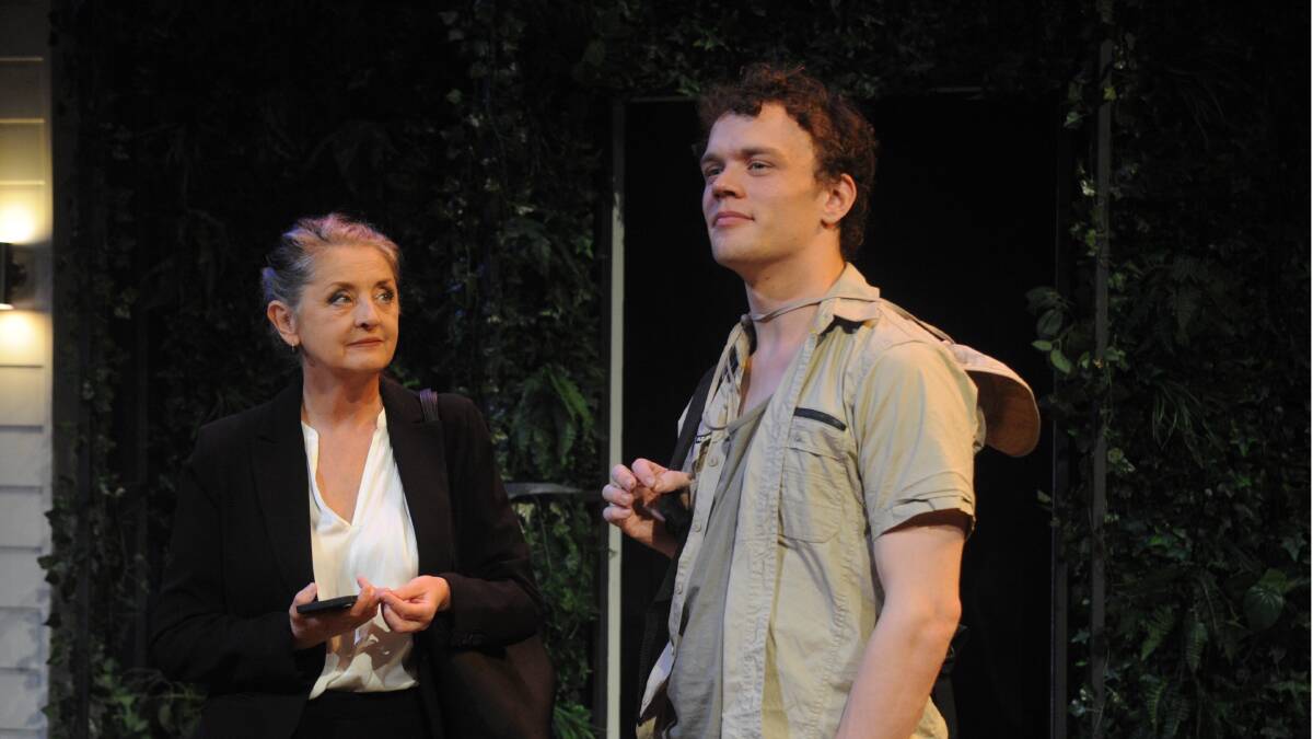 Jeanette Cronin, left and Ben Goss in Tim. Picture by Branco Gaica