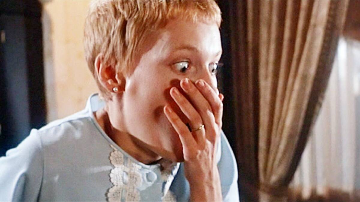 Mia Farrow in Rosemary's Baby. Picture supplied