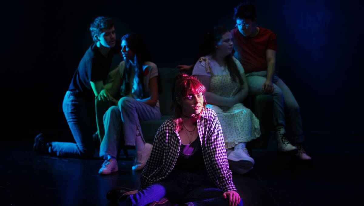 Canberra Youth Theatre's You Can't Tell Anyone is on from August 10 to 20, 2023. Picture by Adam McGrath