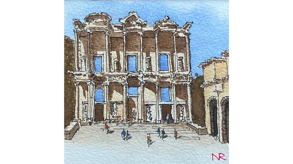 Neil Renfree, Library of Celsus at Ephesus Turkey. Picture supplied