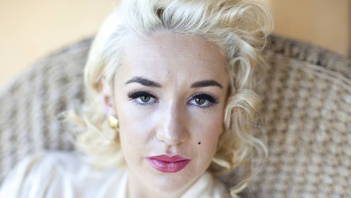 Lexi Sekuless as Marilyn Monroe. Picture by Esh Photography