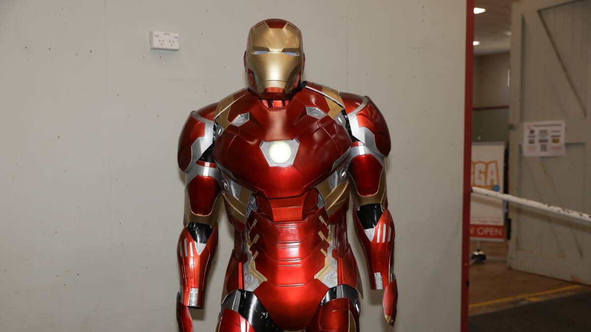 An Iron Man costume is the sort of thing you might see at GAMMA. Picture by Tom Dennis