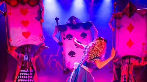 A scene from Alice in Wonderland, coming to the Canberra Theatre Centre on Monday. Picture supplied