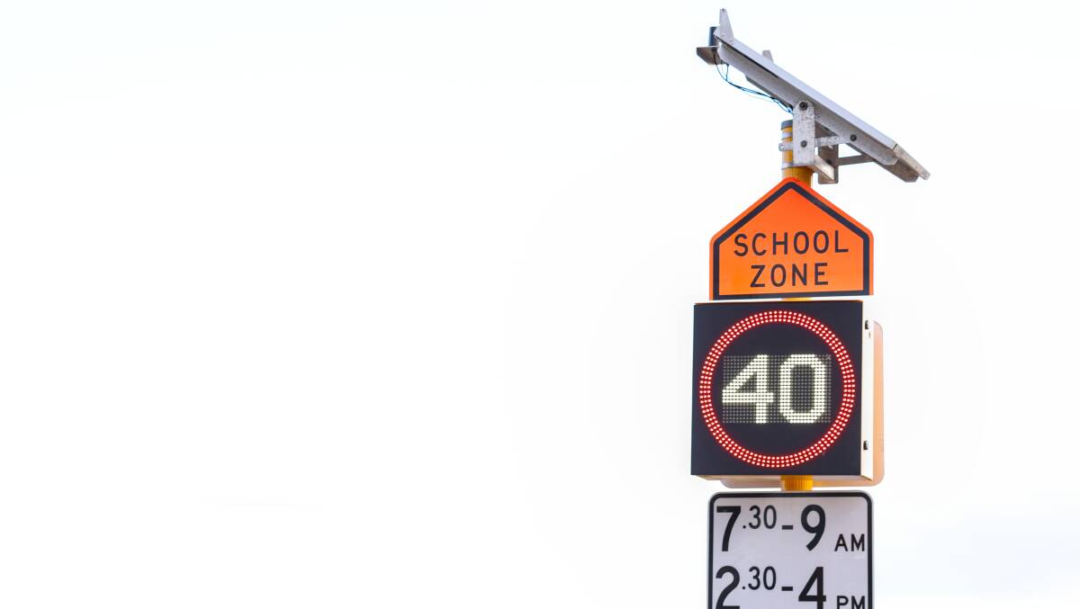 School speed zones are back in the spotlight. Picture Shutterstock