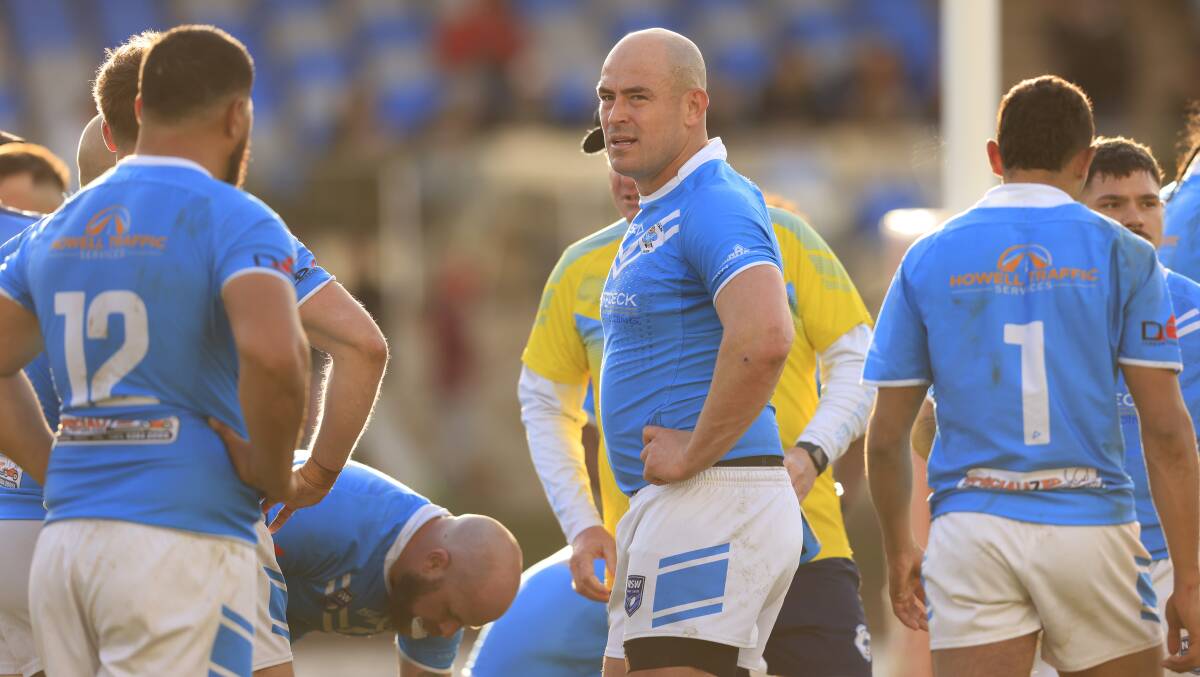 Terry Campese knew the game was slipping away. Picture by Keegan Carroll