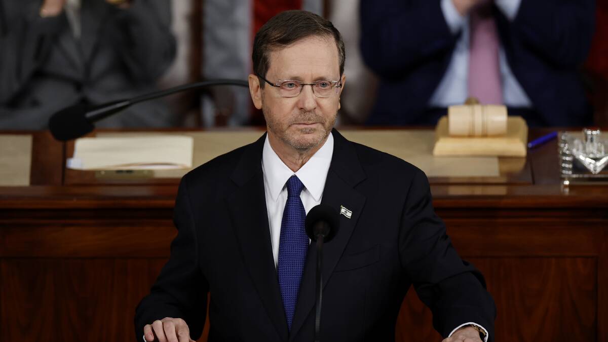 Israeli President Isaac Herzog said the country was sliding towards despair, division and conflict. Picture Getty Images