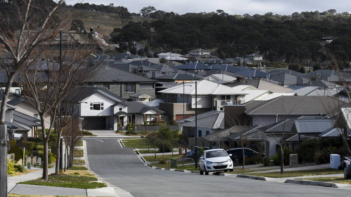 Canberra home prices drop in September