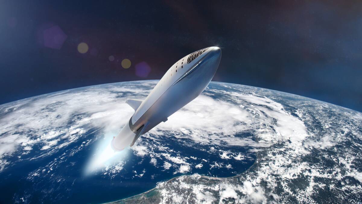 SpaceX's planned trip around the moon on its Starship has been cancelled, with no explanation. Picture Shutterstock