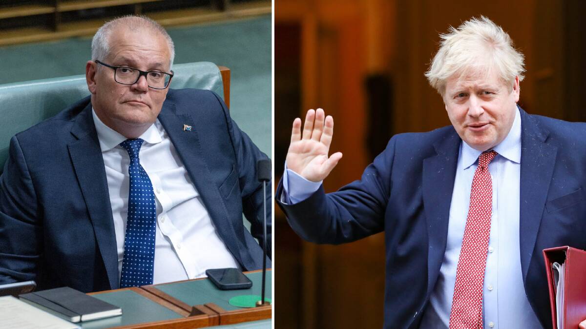 The record indicates that neither Mr Morrison nor Mr Johnson are people of wisdom and stature. Pictures by Gary Ramage, Shutterstock