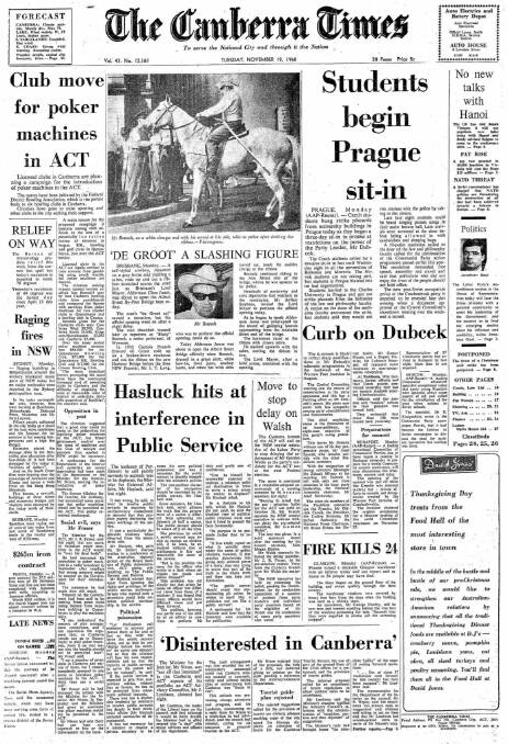 Times Past: November 19, 1968