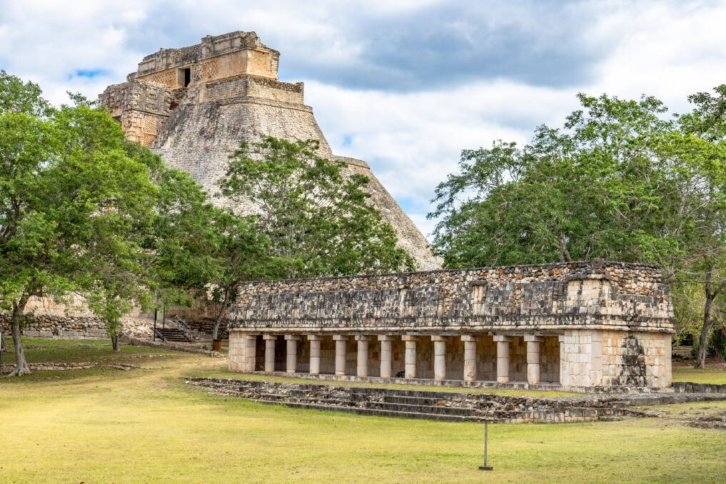The Mayan city of Uxmal, which was dominant between the 6th and 10th centuries.