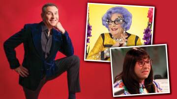 Barry Humphries helped shape Walliams' brand of comedy. Pictures supplied 