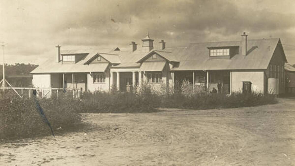 The headquaters of the Department of Home Affairs/the Interior, circa 1913. If still standing, this building would be in the National Museum of Australia's Garden of Australian Dreams. Picture courtesy of the Canberra & District Historical Society