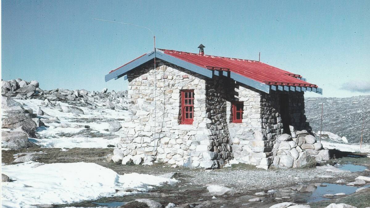 Seamans Hut, photographed by John Howard of O'Connor in the early 1970s.
