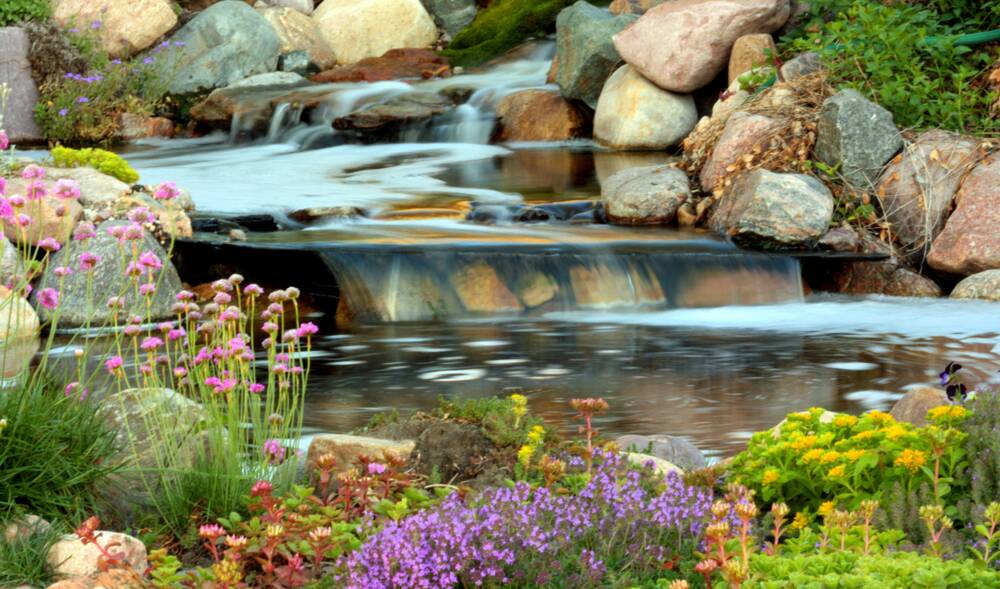 Get the soothing sound of water in your garden. Picture Shutterstock