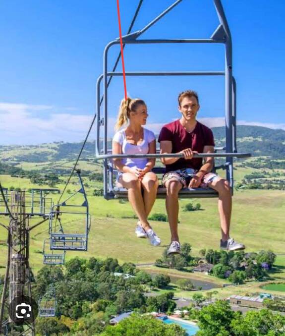 Some of the chairs from the 1960s Alpine Way to Charlotte Pass Chairlift are now in operation at the Jamberoo Action Park on the south coast of NSW. Picture supplied