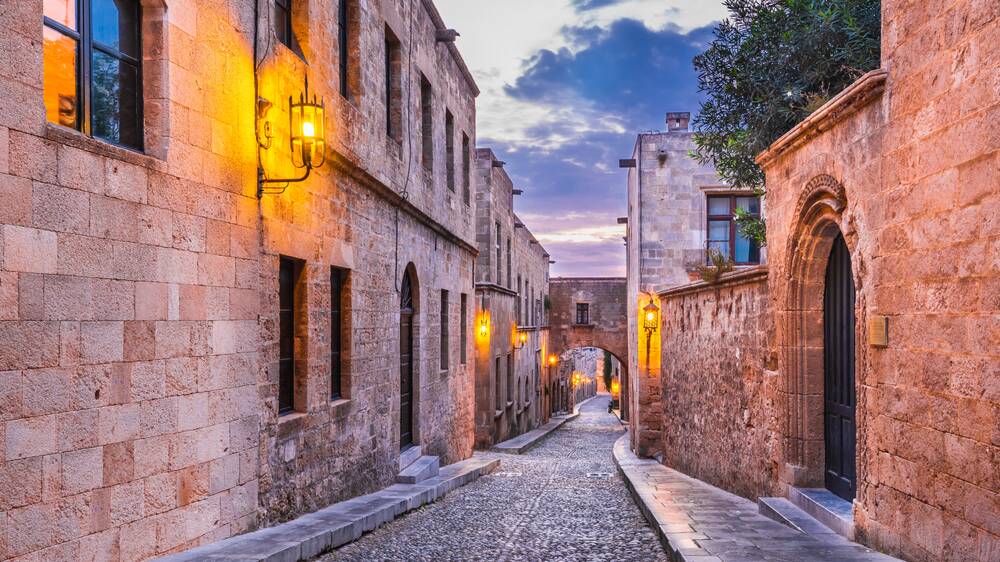 The Street of the Knights. Picture Shutterstock
