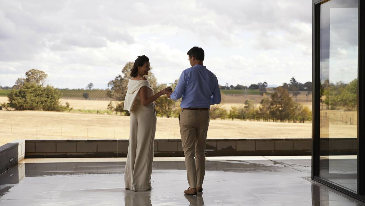 Enjoying the surrounds of Shaw Wines. Picture Destination NSW