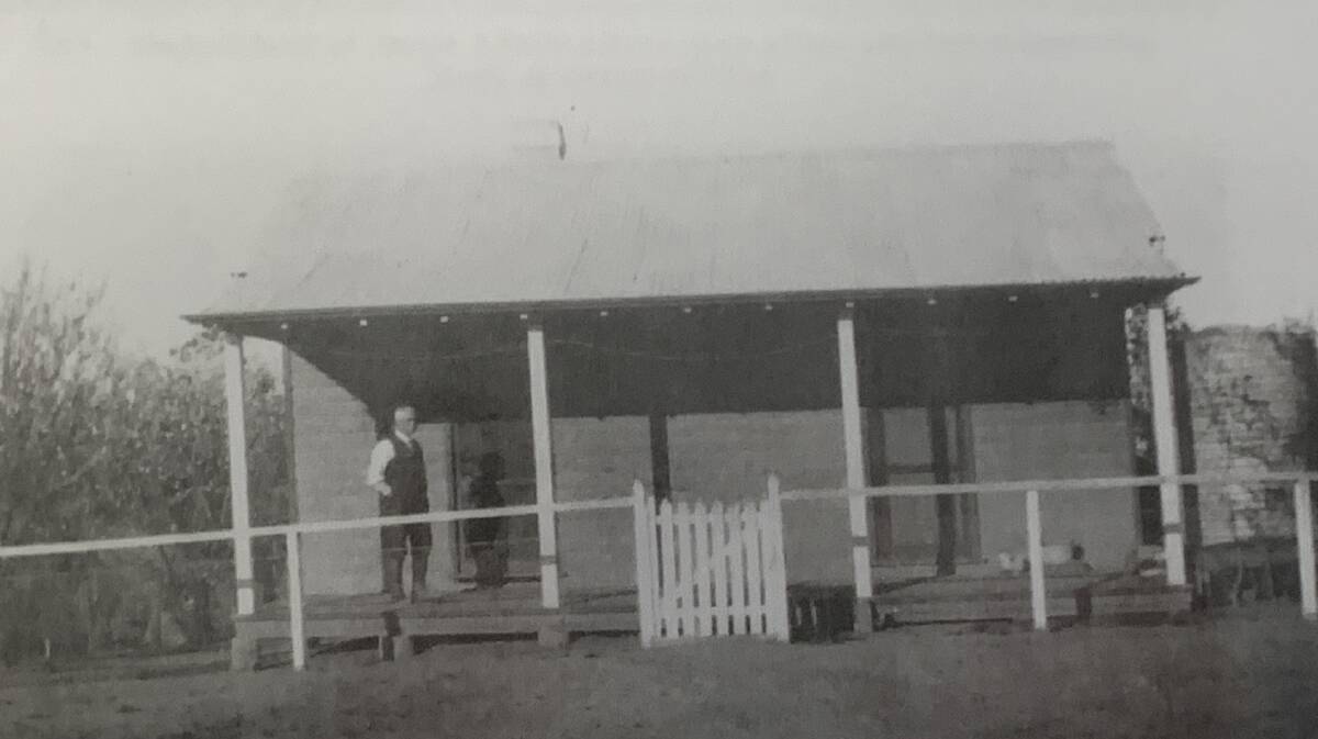 Charlie Weston lived in this hut from 1913-1921. If it was still standing today, it would be in the middle of the National Museum of Australia's carpark. Picture courtsy of the National Archives of Australia