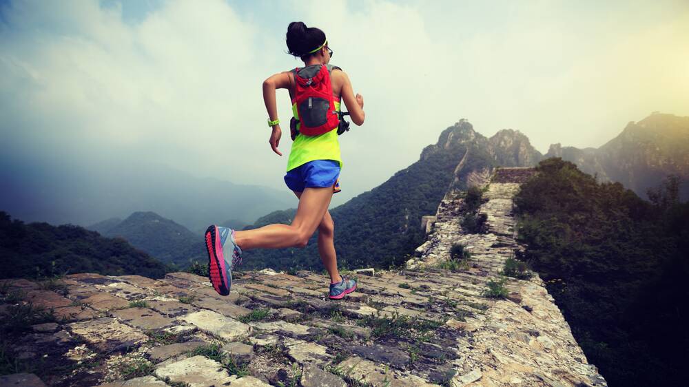 The Great Wall Marathon in China attracts 2500 runners each year. Picture Shutterstock