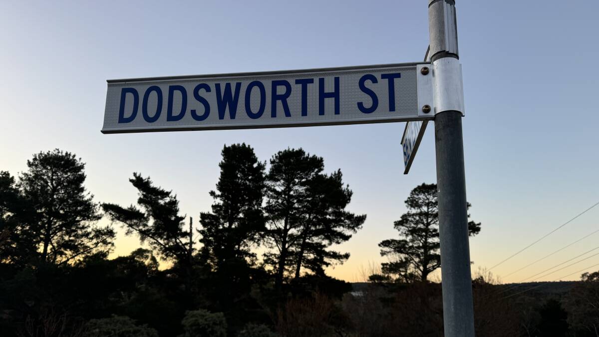 Dodsworth Street in Queanbeyan is named after Faunce's property. Picture Tim the Yowie Man