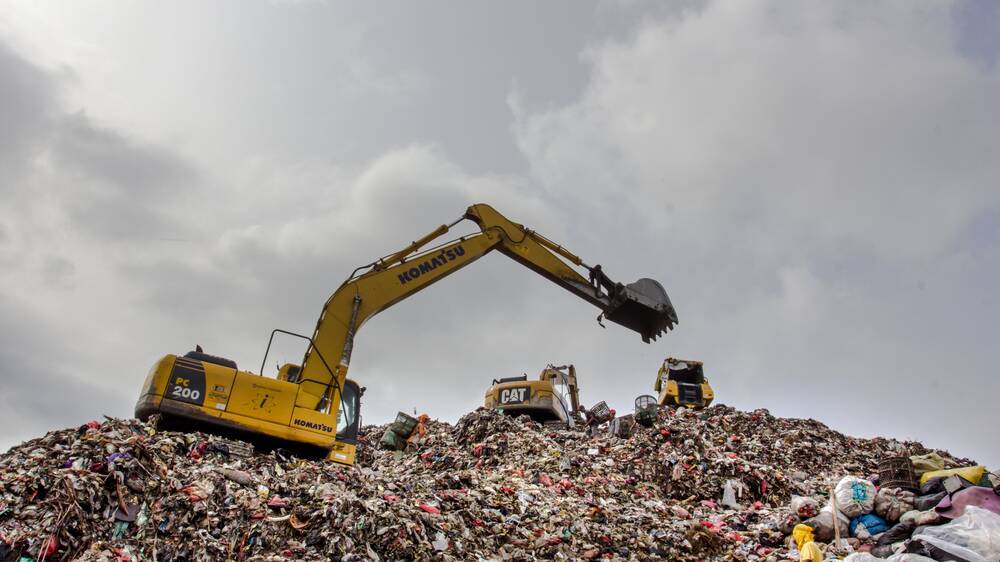 The Bantar Gebang landfill in Jakarta. Picture Shutterstock 
