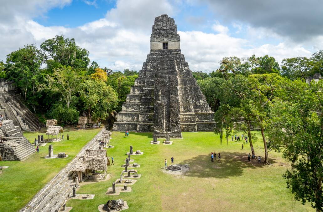The city of Tikal in Guatemala, one of the most powerful in the history of the Mayan civilisation. Pictures: Michael Turtle