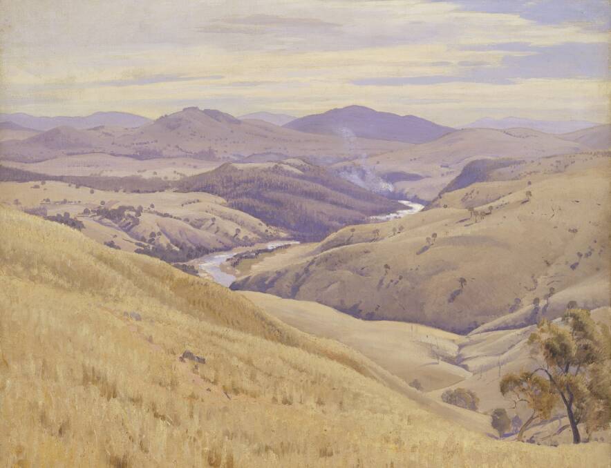 'Weetangera, Canberra' is now part of the Art Gallery of NSW collection. Picture supplied