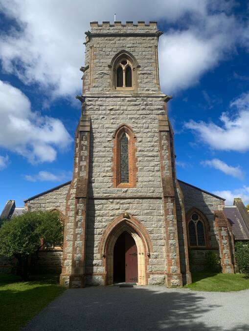 The bell tower at St Andrew's Anglican church in Braidwood. Picture by Tim the Yowie Man