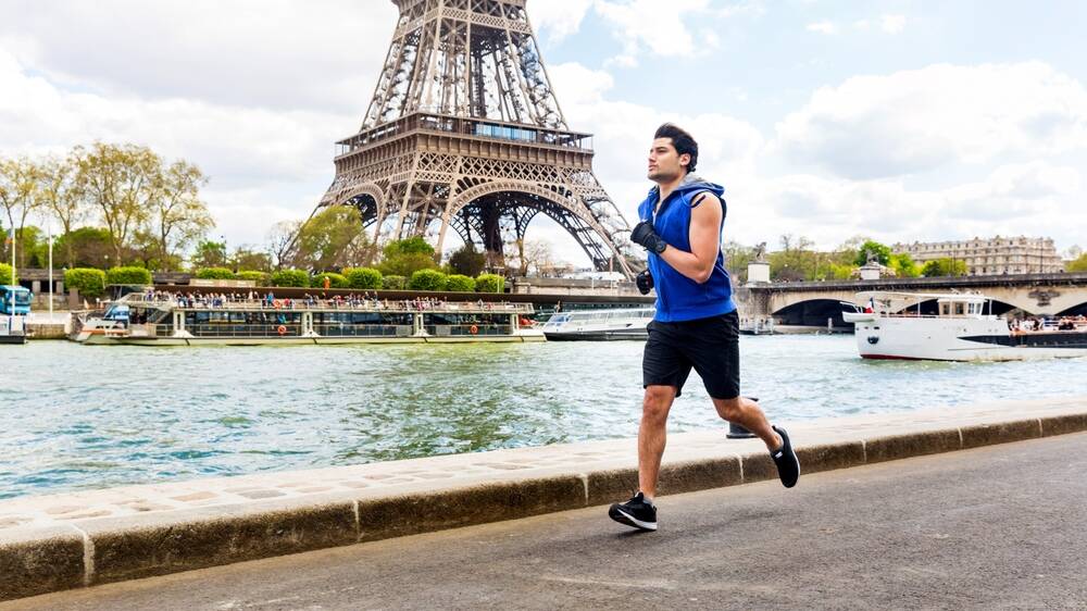A morning jog is the perfect way to discover a new destination. Picture Shutterstock