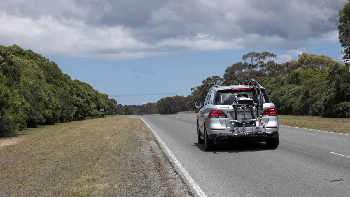 The first of the results from the real world emissions testing being carried out in Victoria should be released in the next few months - but too late for the discussion around vehicle efficiency standards. Picture supplied 