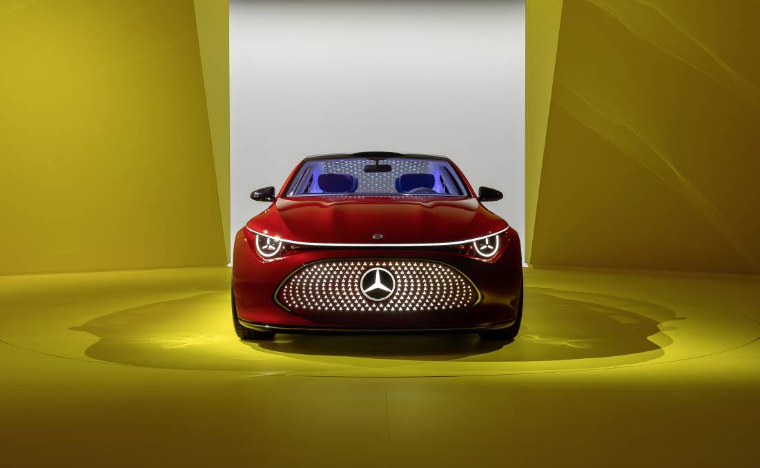 The new generation Mercedes EVs will have a range of 750 kilometres. Picture supplied