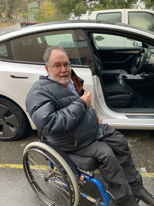 John Smith says that little or no though has been given to how disabled drivers can properly access the EV recharging network. Picture supplied